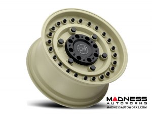 Jeep Custom Wheels (1) - Black Rhino - 17 x 9.5" - Armory - Desert Sand Jeep Custom Wheels (1) - Black Rhino - 17 x 9.5" - Armory - Desert Sand